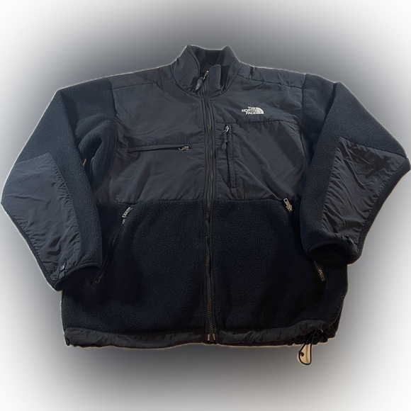 The North Face Denali Jacket TNF Black Polartec Fleece Mens Sz M - Picture 1 of 13